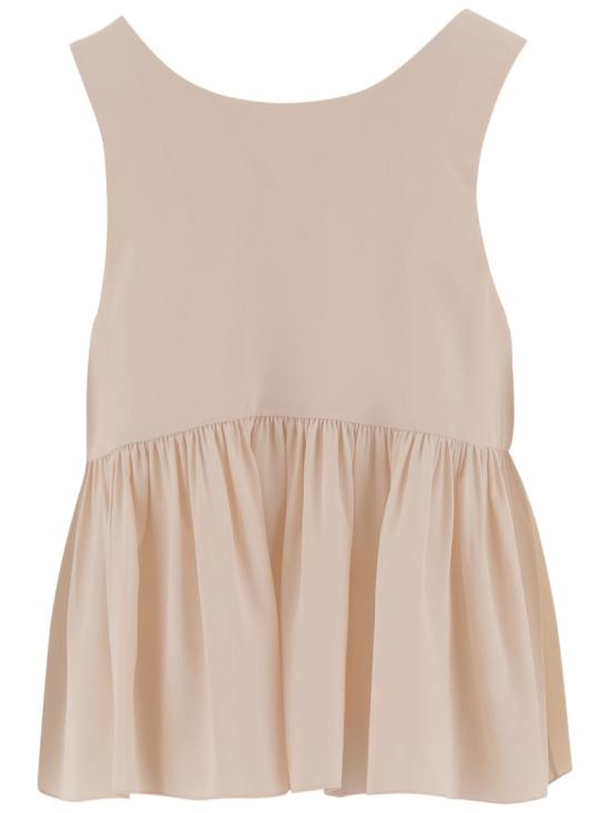 26SS 끌로에 민소매 티셔츠 CH26SHT300056H6 Neutrals - CHLOE