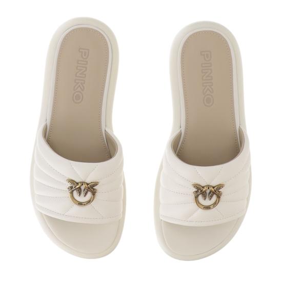 26SS 핑코 샌들 SD0525P003Z12 White - PINKO