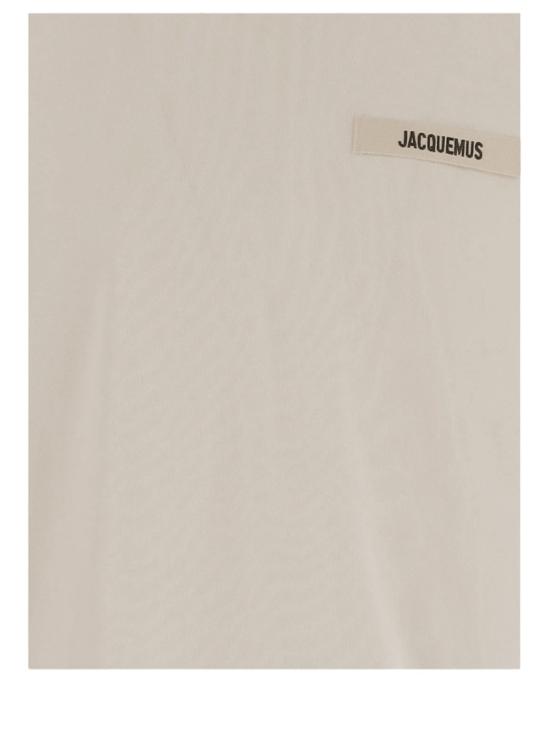 26SS 자크뮈스 그로그랭 로고 티셔츠 TSM00133AJ00226150 Grey - JACQUEMUS
