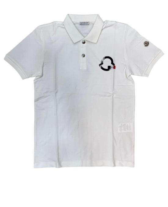 25SS 몽클레어 폴로 티셔츠 SNL 65 White