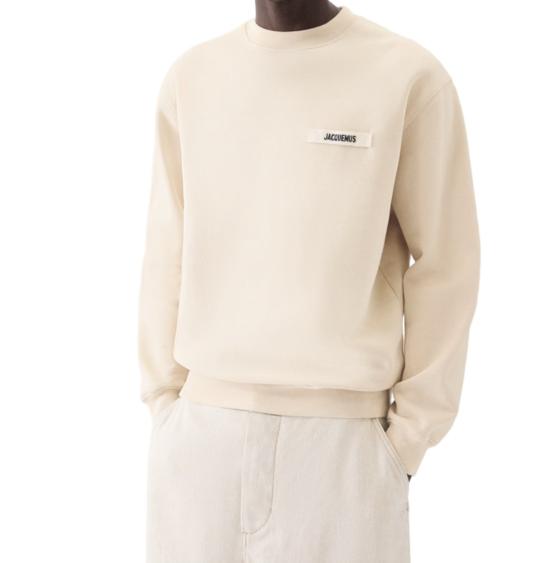 25FW 자크뮈스 긴팔 티셔츠 245JS206 2036 32 Neutrals - JACQUEMUS
