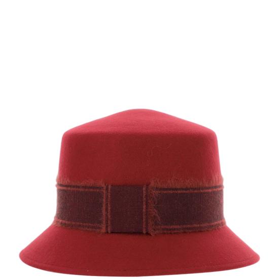  메종미셸 버킷햇 1083022001BURGUNDY Red - MAISON MICHEL