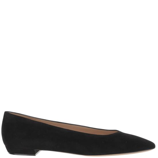 26SS 지안비토로시 플랫 슈즈 G2233410RICCAMNERO Black
