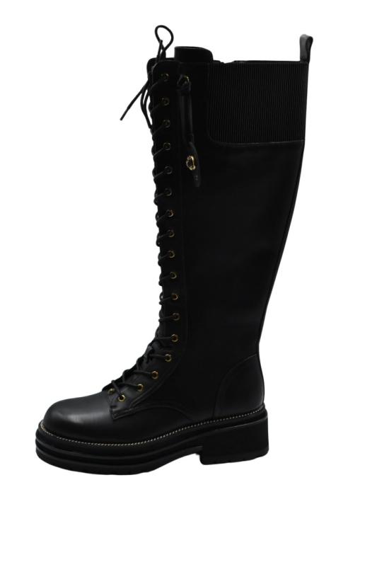  커트가이거 플랫 슈즈 613446 CHELSA Black