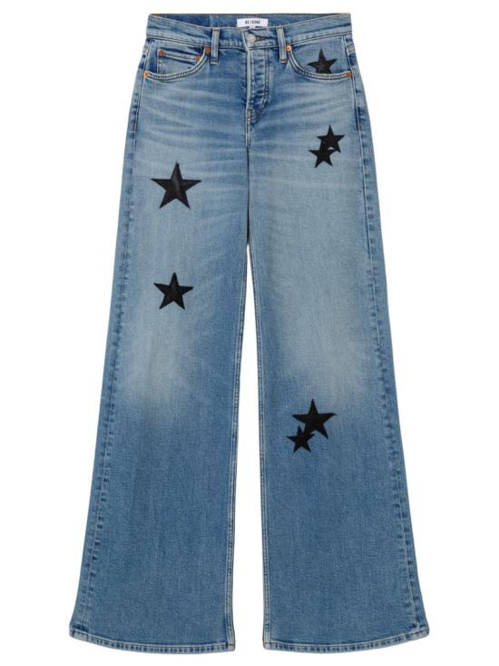 26SS 리던 데님 팬츠 19003WMRWDLGBOPALINDIGOSTAR Blue