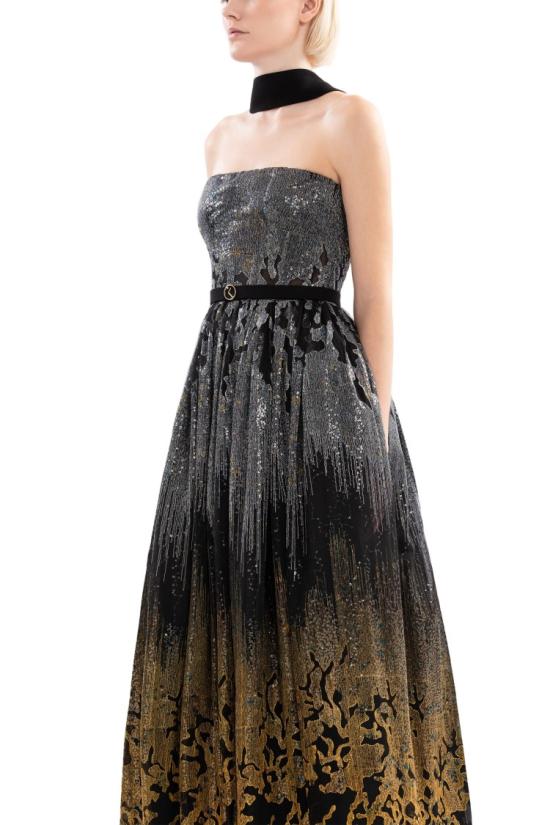  사이드 코베이시 롱 원피스 긴 장식 가운 - SAIID KOBEISY