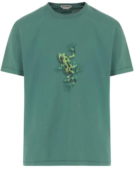 26SS JW앤더슨 반팔 티셔츠 JT0308PG1937540 Green