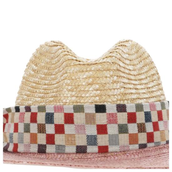  Alexia Alvarez De Toledo 버킷햇 SOMBRERODEPAJABICOLORAMEDIDACINTAQUADROS Neutrals - ALEXIA ALVAREZ DE TOLEDO