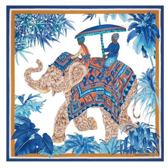 26SS 살바토레 페라가모 머플러/스카프 310233001 Blue