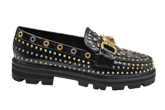 25FW 커트가이거 플랫 슈즈 MAISON LOAFER Black