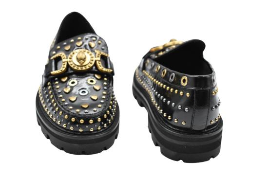 25FW 커트가이거 플랫 슈즈 MAISON LOAFER Black - KURT GEIGER