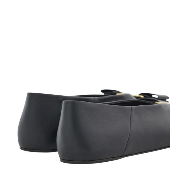 26SS 살바토레 페라가모 플랫 슈즈 01K221001 Black - SALVATORE FERRAGAMO