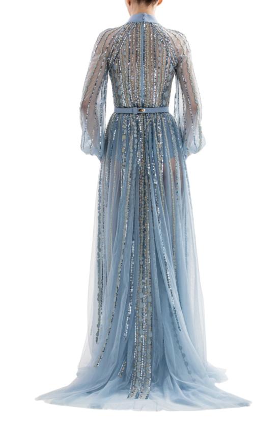  사이드 코베이시 롱 원피스 자수 드레스 - SAIID KOBEISY