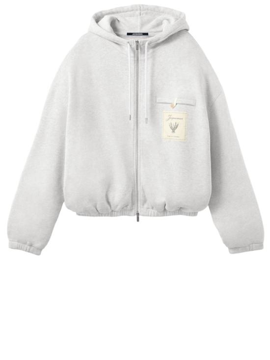 26SS 자크뮈스 후드 티셔츠 HOW00415AJ002629CI White