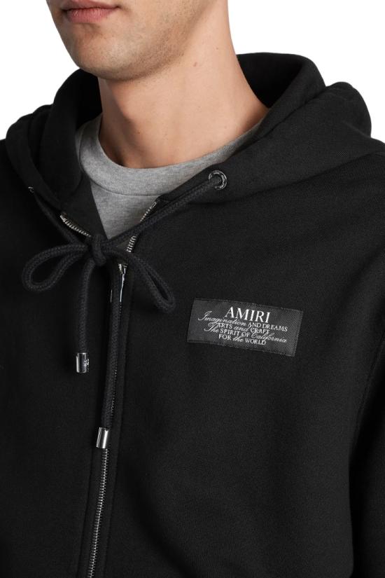 25FW 아미리 후드 티셔츠 AMJYHD1118001 Black - AMIRI