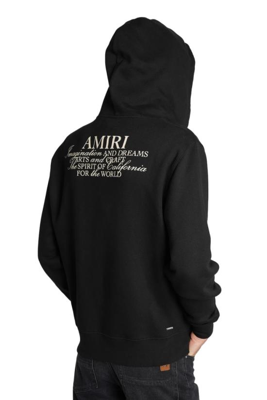 25FW 아미리 후드 티셔츠 AMJYHD1118001 Black - AMIRI