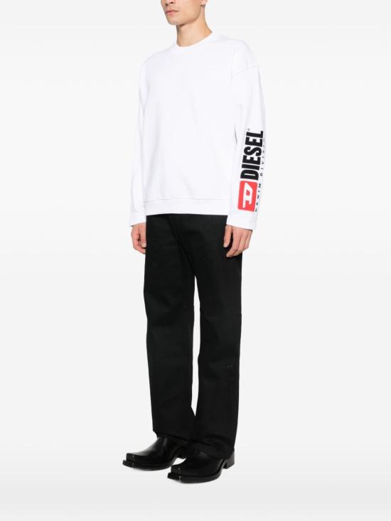 26SS 디젤 후드 티셔츠 A200250GEAD 100 - DIESEL