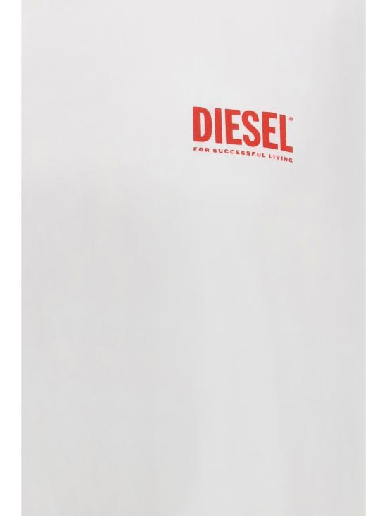 26SS 디젤 반팔 티셔츠 A200360EPCA 100 WHITE - DIESEL