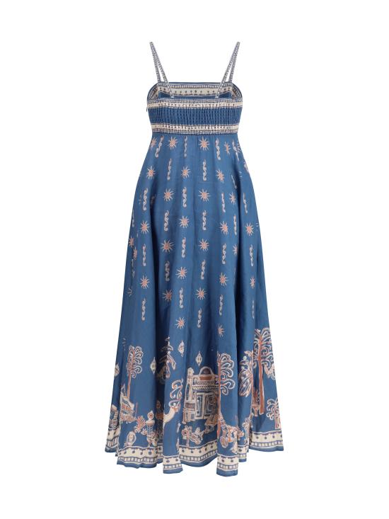 26SS 알레메 롱 원피스 6206D BLUE - ALEMAIS