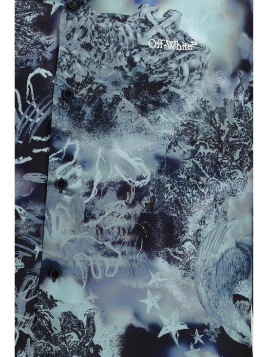 26SS 오프화이트 긴팔 셔츠 44XGG01FS26F00B402 4002 MULTICOLOUR - OFF WHITE