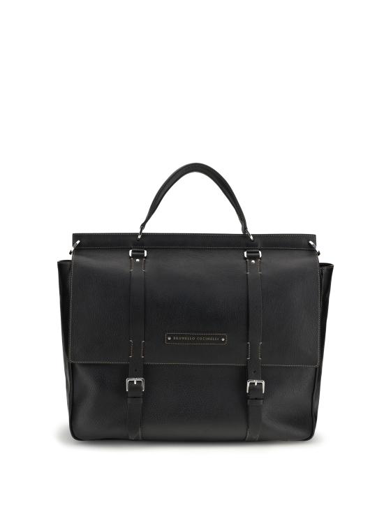 26SS 브루넬로 쿠치넬리 더플백 MBZIBU427 C101 BLACK