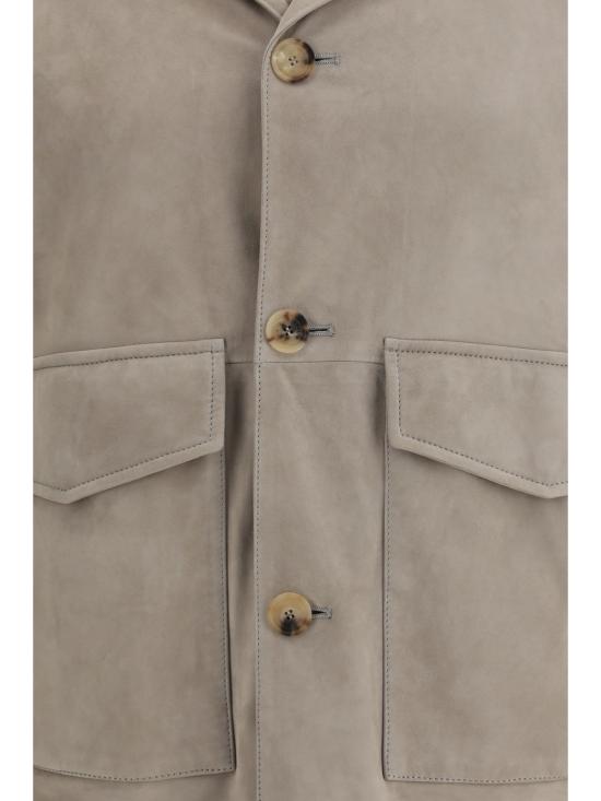 26SS 브루넬로 쿠치넬리 패딩 MPCFN2064 C8087 KHAKI - BRUNELLO CUCINELLI