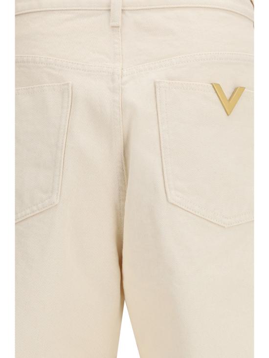 26SS 발렌티노 가라바니 데님 팬츠 8V3DE05CB9W A03 CREAM - VALENTINO GARAVANI