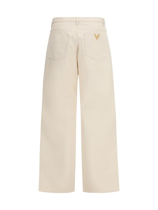 26SS 발렌티노 가라바니 데님 팬츠 8V3DE05CB9W A03 CREAM - VALENTINO GARAVANI
