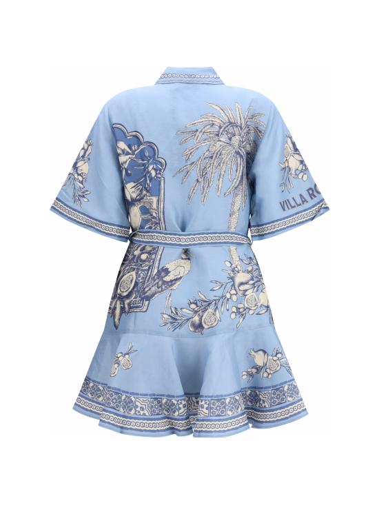 26SS 알레메 미디 원피스 6092D BLUE - ALEMAIS