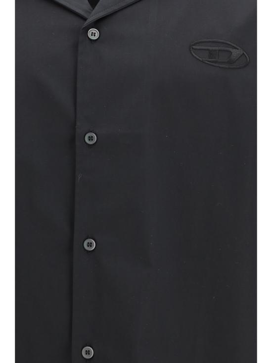 26SS 디젤 긴팔 셔츠 A204730GSBH 9XX BLACK - DIESEL