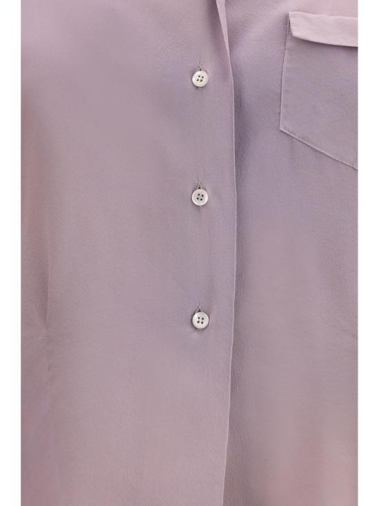 26SS 마르지엘라 롱 슬리브 실크 셔츠 S51DT0028M35704 365 LILAC - MAISON MARGIELA