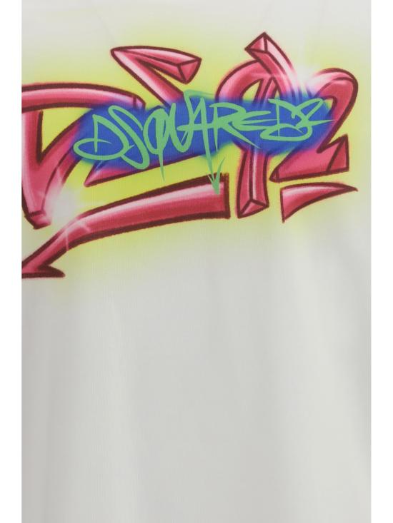 26SS 디스퀘어드2 반팔 티셔츠 S71GD1652D20033 100 WHITE - DSQUARED2