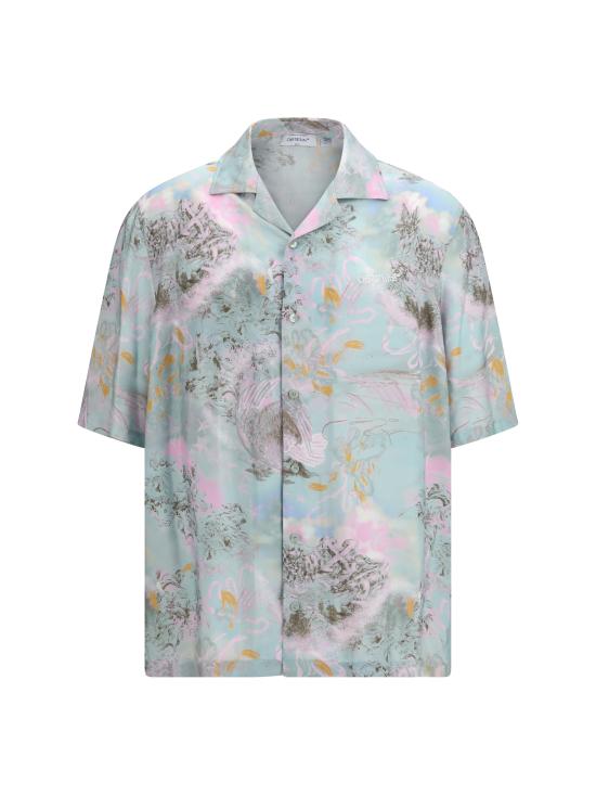 26SS 오프화이트 긴팔 셔츠 44XGG01FS26F00B960 9060 MULTICOLOUR