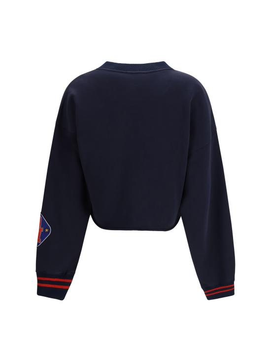 26SS 오프화이트 스웨터 2BA07ES26FLE001 W932 BLUE - OFF WHITE