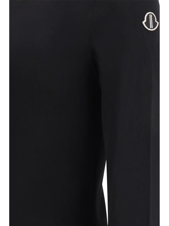 26SS 릭오웬스 몽클레어 반팔 티셔츠 MU01F8D0189AHD 999 BLACK - RICK OWENS MONCLER