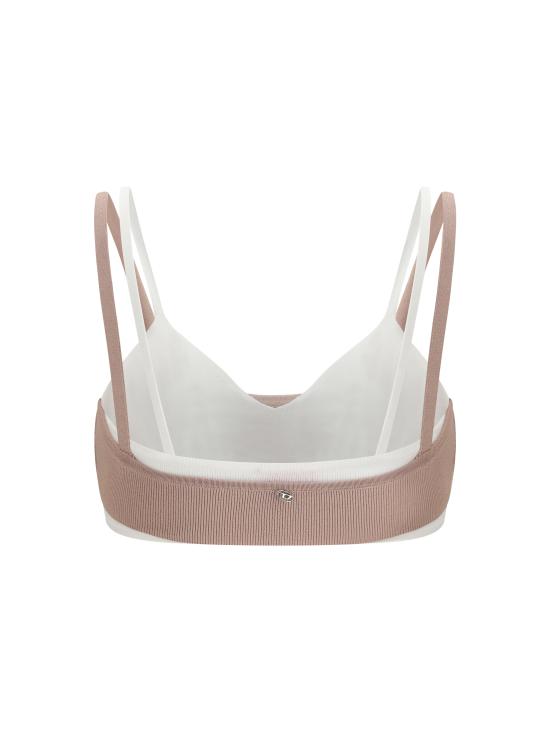 26SS 디젤 반팔 티셔츠 A208310WICK 7AW PINK - DIESEL