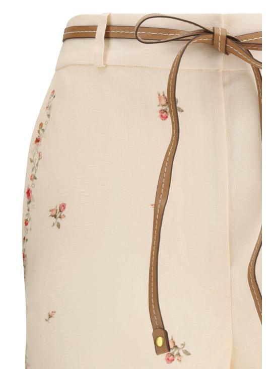 26SS 짐머만 스트레이트 팬츠 5380PRS264 CPKR CREAM - ZIMMERMANN