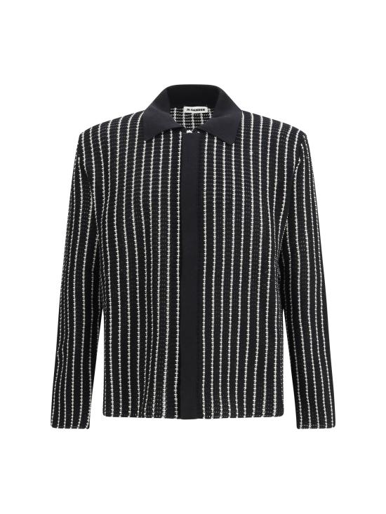 26SS 질샌더 스웨터 J22DL0358J15467 033 BLACK