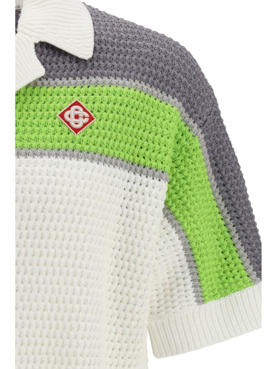 26SS 카사블랑카 긴팔 셔츠 MSP26KW120701 WHITE - CASABLANCA