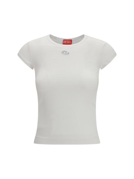 26SS 디젤 반팔 티셔츠 A199120AFAA 100 WHITE