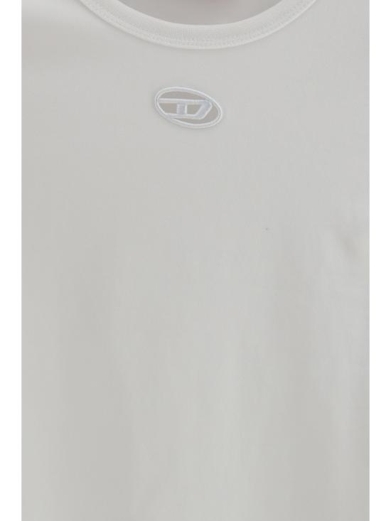 26SS 디젤 반팔 티셔츠 A199120AFAA 100 WHITE - DIESEL