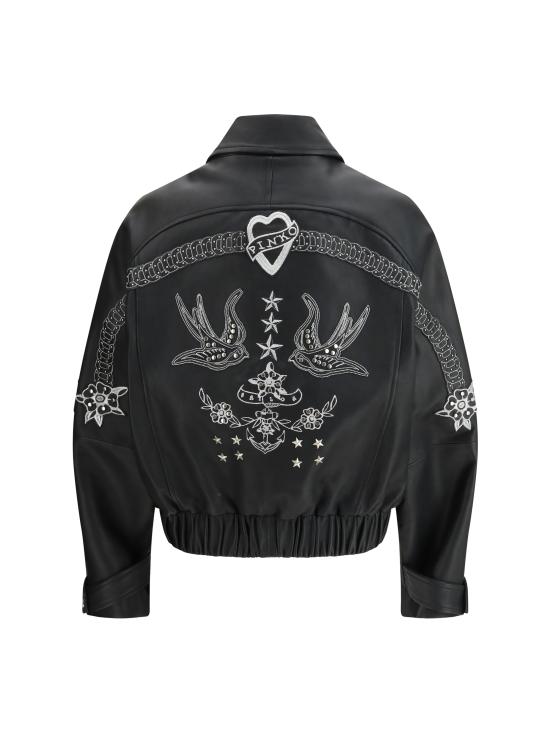 25FW 핑코 자켓 105793A2U7 Z99 BLACK - PINKO