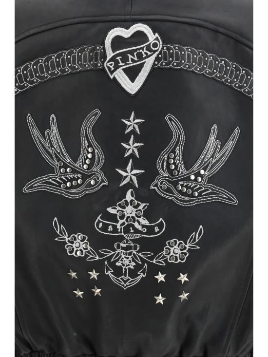 25FW 핑코 자켓 105793A2U7 Z99 BLACK - PINKO