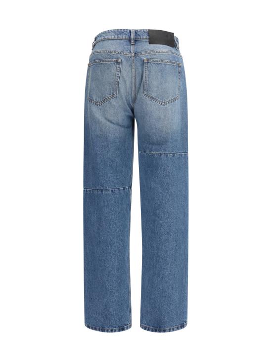 26SS MM6 메종마르지엘라 스트레이트레그 진 SH0LA0009M30058 965 BLUE - MM6 MAISON MARGIELA