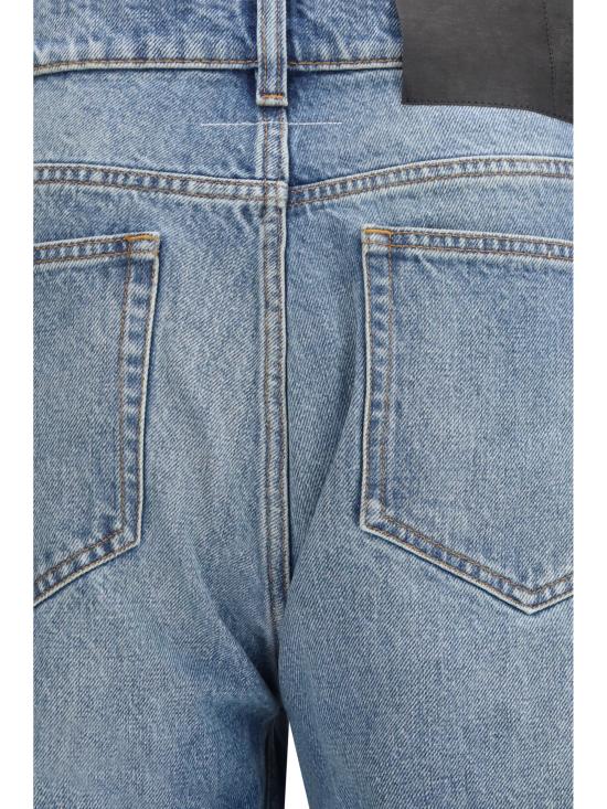 26SS MM6 메종마르지엘라 스트레이트레그 진 SH0LA0009M30058 965 BLUE - MM6 MAISON MARGIELA