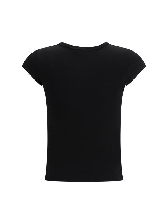 26SS 디젤 반팔 티셔츠 A199120AFAA 9XX BLACK - DIESEL