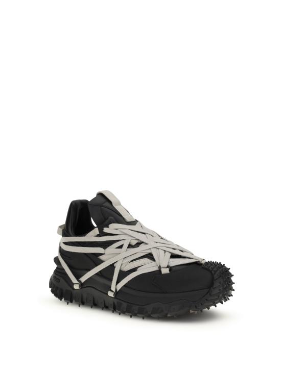 26SS 릭오웬스 몽클레어 스니커즈 MU01F4M10M4321 999 BLACK - RICK OWENS MONCLER