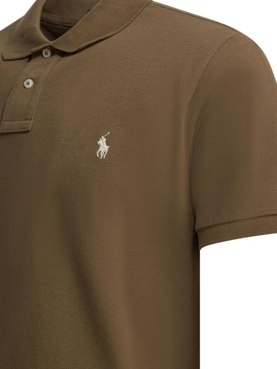 26SS 폴로 랄프로렌 폴로 티셔츠 710680784521 RL BROWN - POLO RALPH LAUREN