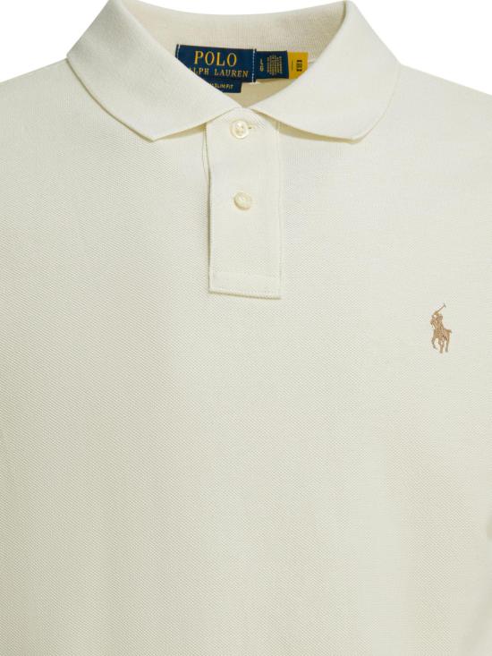 26SS 폴로 랄프로렌 폴로 티셔츠 710680784372 PARCHMENT CREAM WHITE - POLO RALPH LAUREN