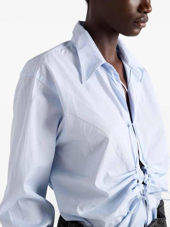 25FW 프라다 셔츠 P481I1650SOOOF0M10 Light Blue - PRADA